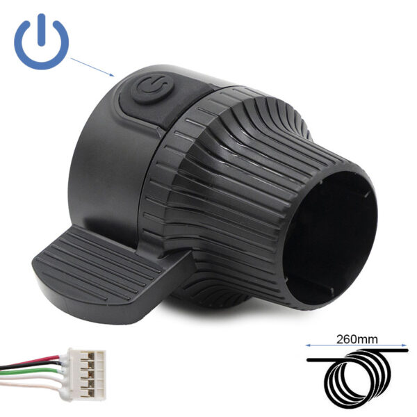 Akcelerator z panelem startowym Kukirin G2/3/4 (Bez logo)