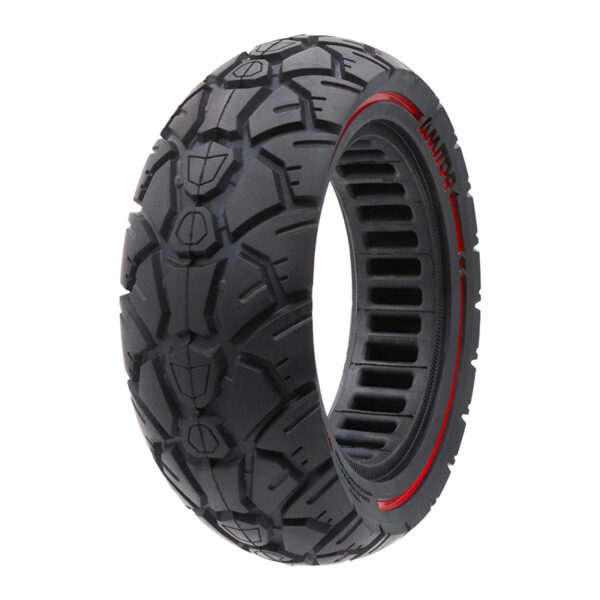 Pelna opona 10×3,0/255×80 (80/65-6) czerwona [Amitor]