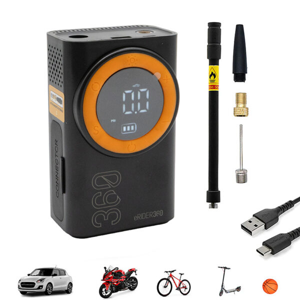 AIR-008 Przenosna elektryczna pompka funkcja Power Bank