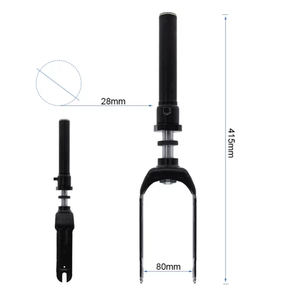 Oryginalny przedni widelec Ninebot Max G2 E – wersja 2025